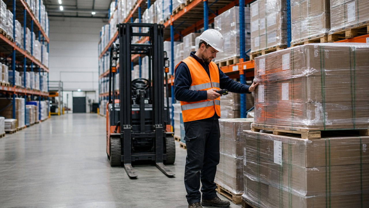 Addetto alla logistica in magazzino